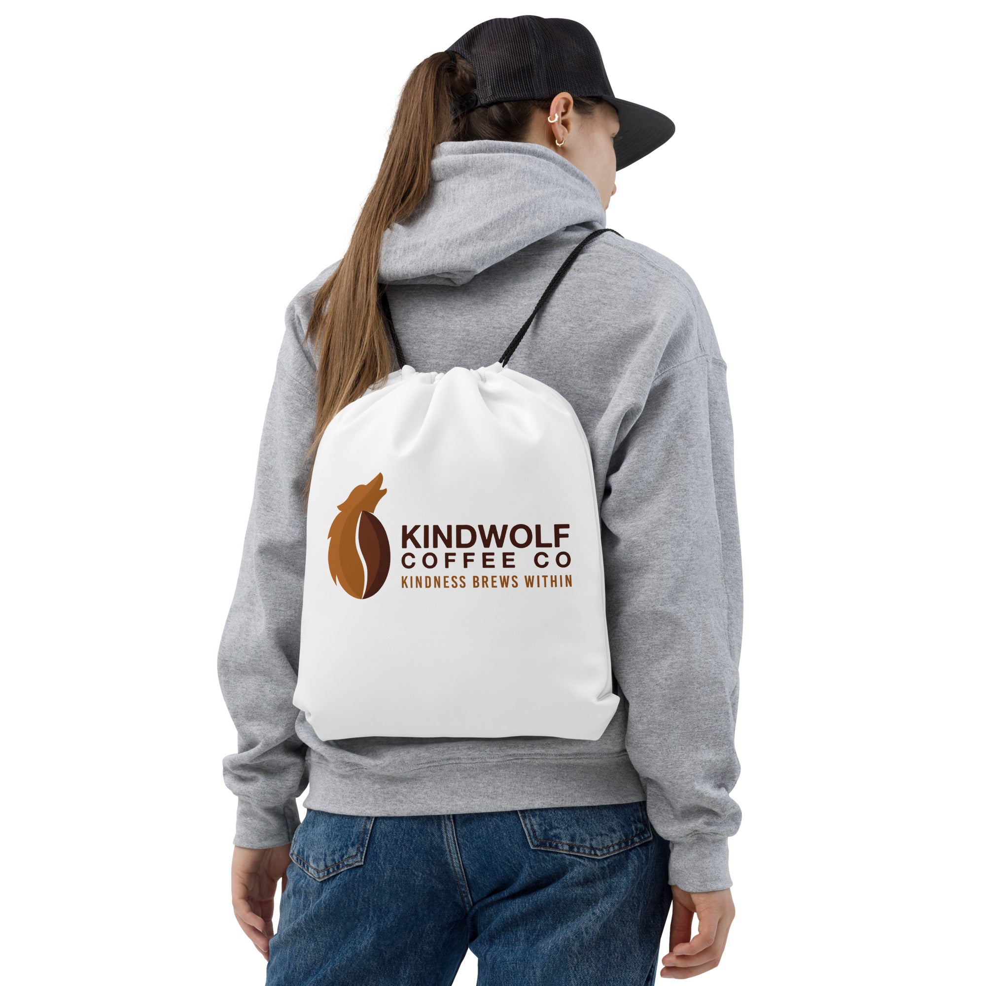 KindWolf Drawstring bag | KindWolf Coffee